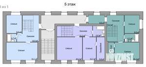3-к квартира, сданный дом, 104м2, 4/5 этаж