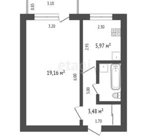 1-к квартира, вторичка, 32м2, 2/9 этаж