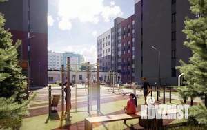 1-к квартира, строящийся дом, 34м2, 7/9 этаж