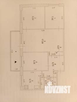 4-к квартира, вторичка, 58м2, 1/5 этаж