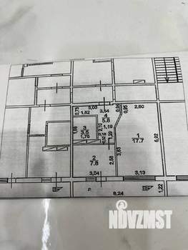 1-к квартира, вторичка, 35м2, 8/9 этаж