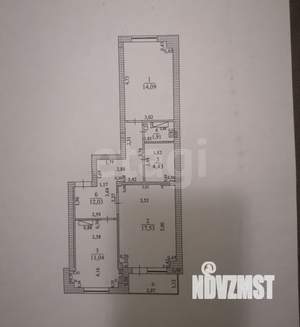 2-к квартира, вторичка, 61м2, 2/6 этаж