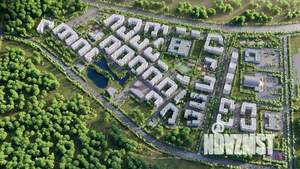 1-к квартира, строящийся дом, 32м2, 7/8 этаж