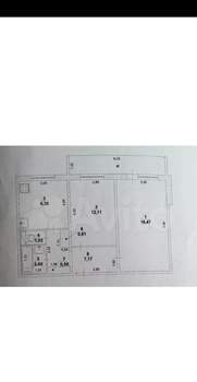 2-к квартира, вторичка, 53м2, 5/9 этаж