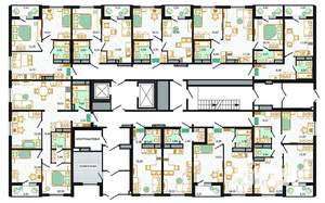 2-к квартира, вторичка, 33м2, 1/14 этаж