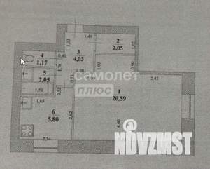1-к квартира, вторичка, 36м2, 1/9 этаж