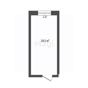 Студия квартира, вторичка, 25м2, 8/11 этаж