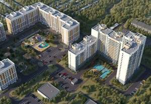 1-к квартира, вторичка, 43м2, 7/18 этаж