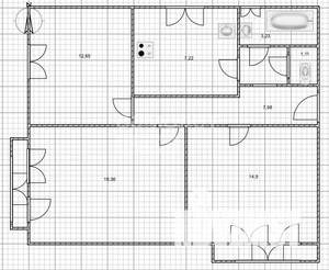 3-к квартира, вторичка, 67м2, 1/5 этаж