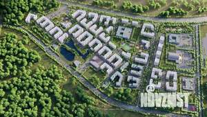 1-к квартира, строящийся дом, 40м2, 6/8 этаж