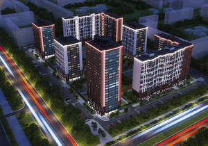 2-к квартира, сданный дом, 63м2, 13/24 этаж