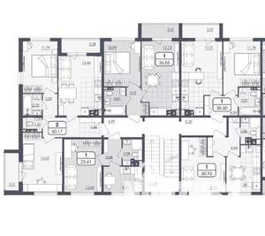 1-к квартира, вторичка, 25м2, 2/4 этаж