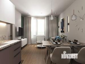2-к квартира, вторичка, 37м2, 19/24 этаж