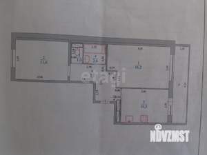 2-к квартира, вторичка, 49м2, 10/10 этаж