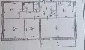 4-к квартира, вторичка, 71м2, 4/9 этаж