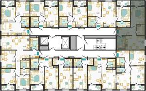 2-к квартира, вторичка, 46м2, 10/14 этаж