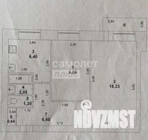 2-к квартира, вторичка, 45м2, 7/9 этаж