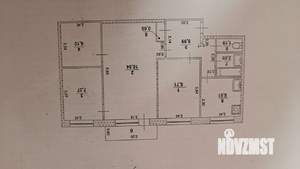 3-к квартира, вторичка, 57м2, 5/5 этаж