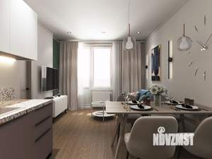 2-к квартира, вторичка, 38м2, 23/24 этаж