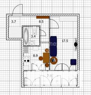 1-к квартира, вторичка, 38м2, 2/10 этаж