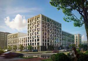 1-к квартира, строящийся дом, 47м2, 7/9 этаж