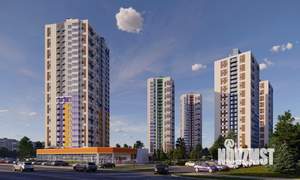 2-к квартира, строящийся дом, 40м2, 12/24 этаж