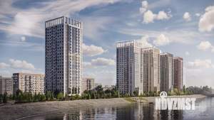 1-к квартира, строящийся дом, 22м2, 11/24 этаж