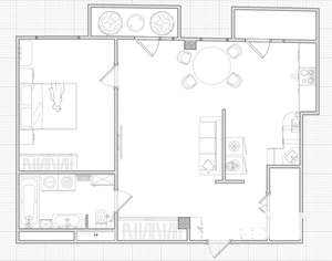 2-к квартира, вторичка, 68м2, 22/24 этаж