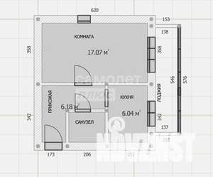 1-к квартира, вторичка, 35м2, 10/10 этаж