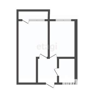 1-к квартира, вторичка, 36м2, 2/3 этаж