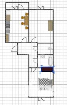 2-к квартира, вторичка, 55м2, 2/9 этаж