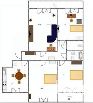 4-к квартира, вторичка, 82м2, 2/16 этаж