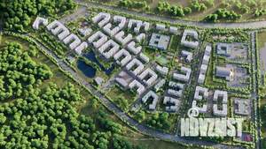 1-к квартира, строящийся дом, 37м2, 2/7 этаж