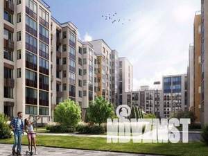 1-к квартира, строящийся дом, 35м2, 7/9 этаж