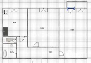 2-к квартира, вторичка, 55м2, 3/9 этаж