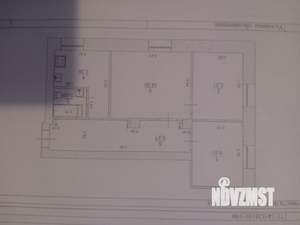 3-к квартира, вторичка, 53м2, 1/2 этаж