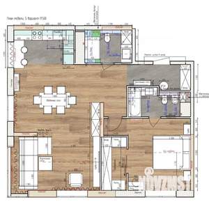 2-к квартира, вторичка, 85м2, 6/24 этаж