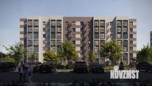 2-к квартира, строящийся дом, 51м2, 4/16 этаж