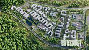 1-к квартира, строящийся дом, 43м2, 7/7 этаж