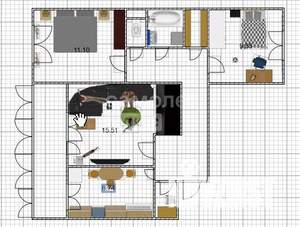 3-к квартира, вторичка, 64м2, 3/10 этаж