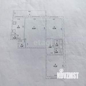 3-к квартира, вторичка, 65м2, 10/10 этаж