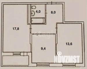 2-к квартира, вторичка, 53м2, 20/24 этаж