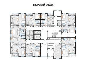 2-к квартира, вторичка, 37м2, 1/14 этаж