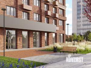 2-к квартира, строящийся дом, 54м2, 5/16 этаж