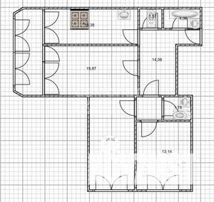 3-к квартира, вторичка, 89м2, 1/12 этаж