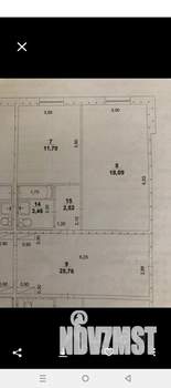 2-к квартира, вторичка, 44м2, 8/9 этаж