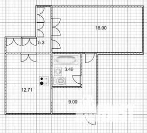 1-к квартира, вторичка, 48м2, 5/14 этаж