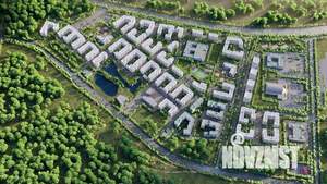 1-к квартира, строящийся дом, 43м2, 4/9 этаж