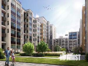 1-к квартира, строящийся дом, 32м2, 6/8 этаж