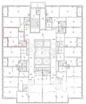 1-к квартира, вторичка, 32м2, 7/24 этаж